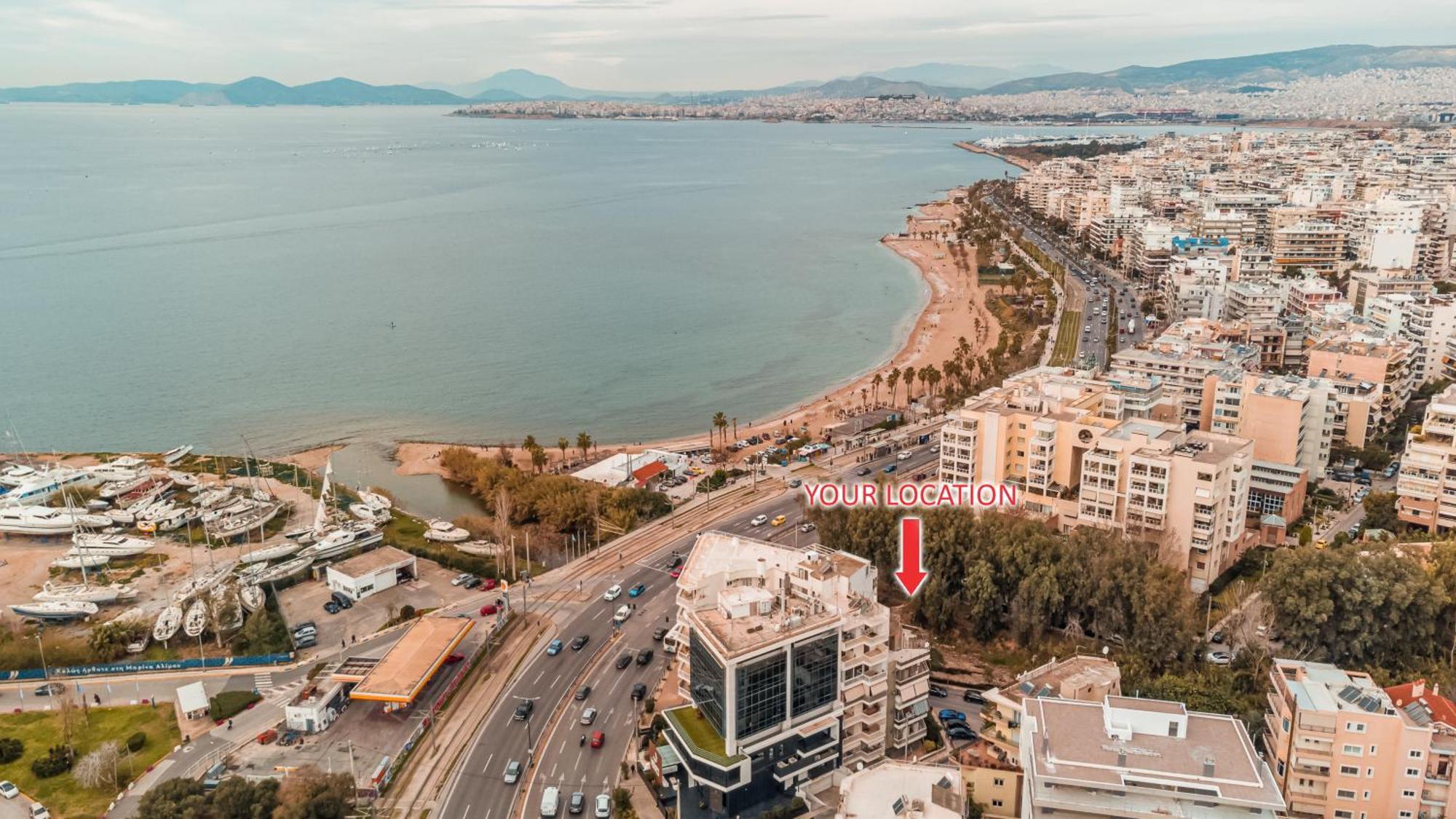 Lux Modern Apt Ανακαινισμένο Διαμέρισμα 150M Από Την Πλαζ 'Έδεμ' Athén Kültér fotó